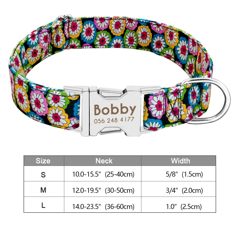 Collier d'identification personnalisé pour chien – gravure gratuite