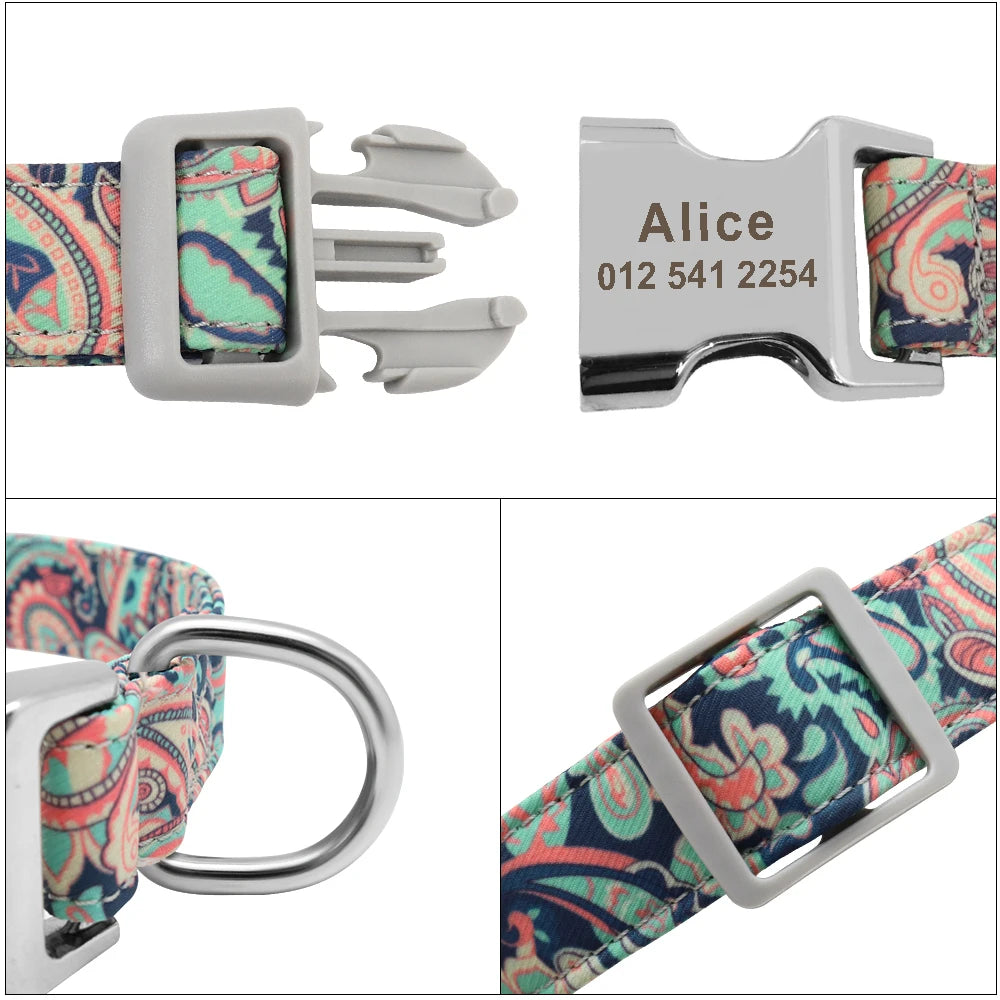 Collier d'identification personnalisé pour chien – gravure gratuite