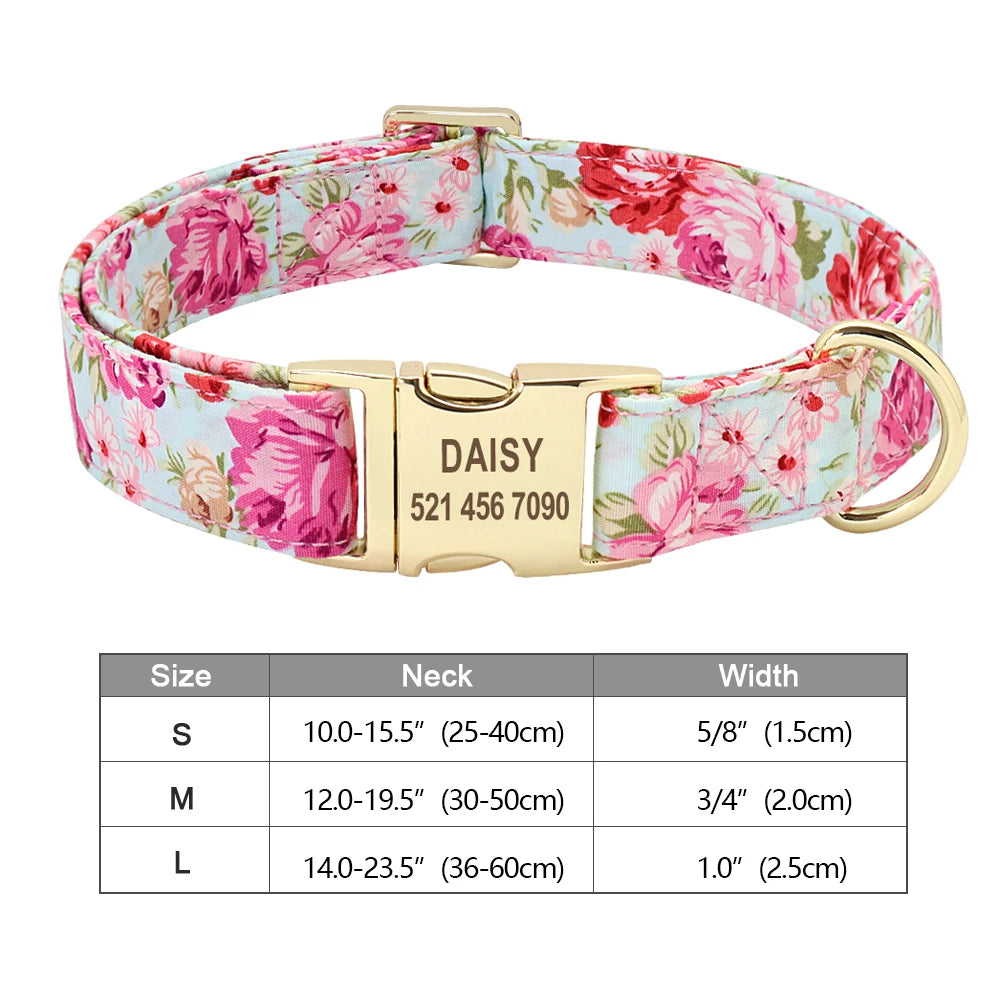 Collier d'identification personnalisé pour chien – gravure gratuite