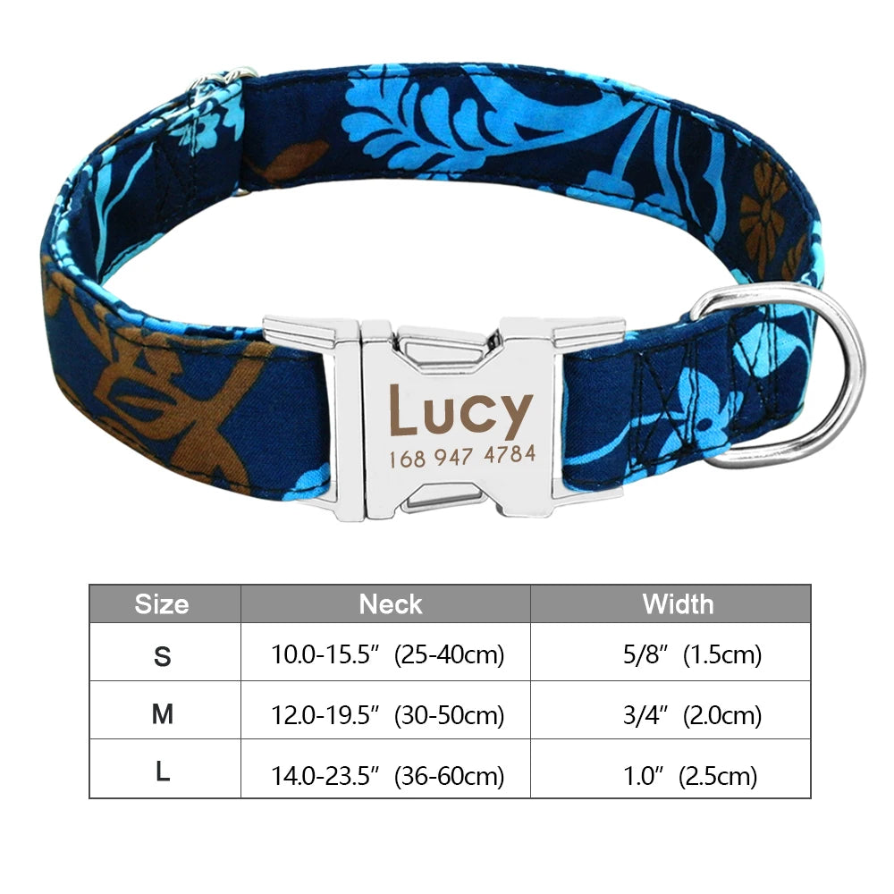 Collier d'identification personnalisé pour chien – gravure gratuite
