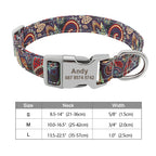 Collier d'identification personnalisé pour chien – gravure gratuite