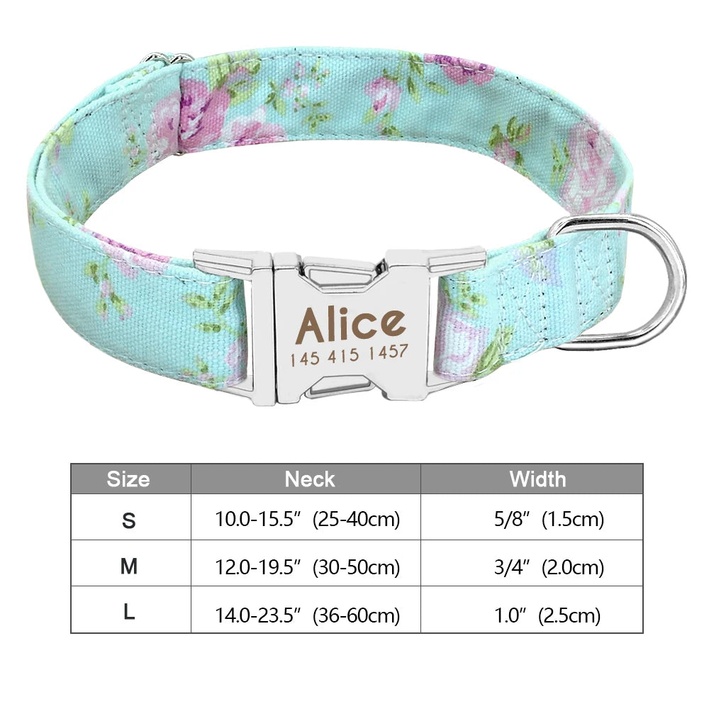 Collier d'identification personnalisé pour chien – gravure gratuite