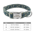 Collier d'identification personnalisé pour chien – gravure gratuite
