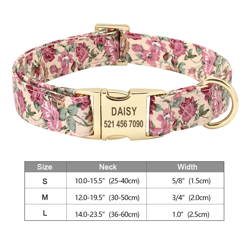 Collier d'identification personnalisé pour chien – gravure gratuite
