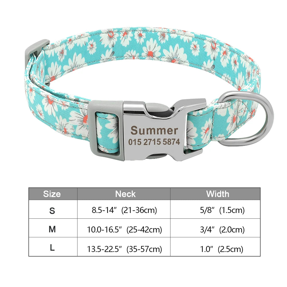 Collier d'identification personnalisé pour chien – gravure gratuite