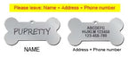 Médaille porte-clés personnalisée pour animal