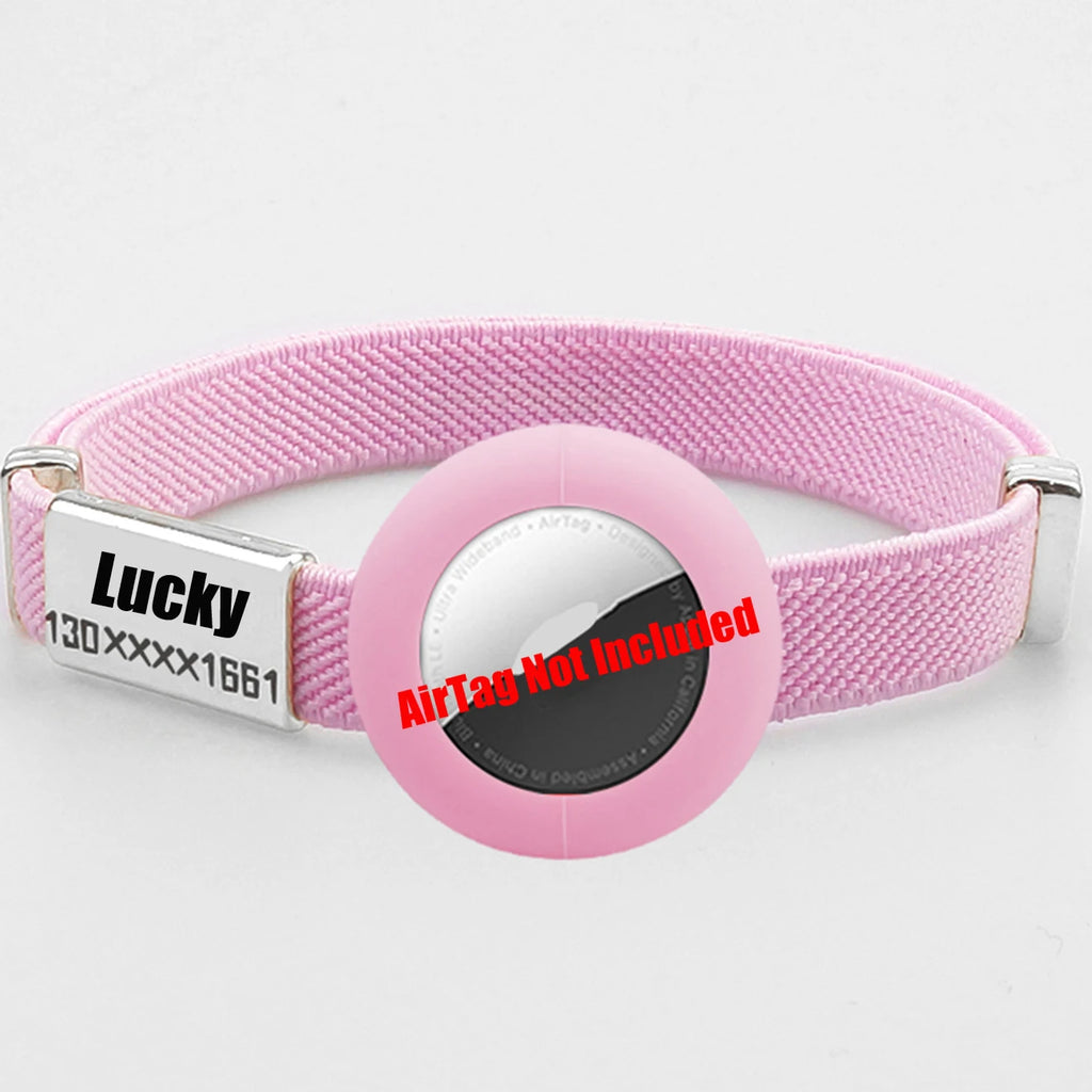 Collier personnalisé pour chat avec support AirTag