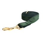 Ensemble collier, harnais et laisse en velours