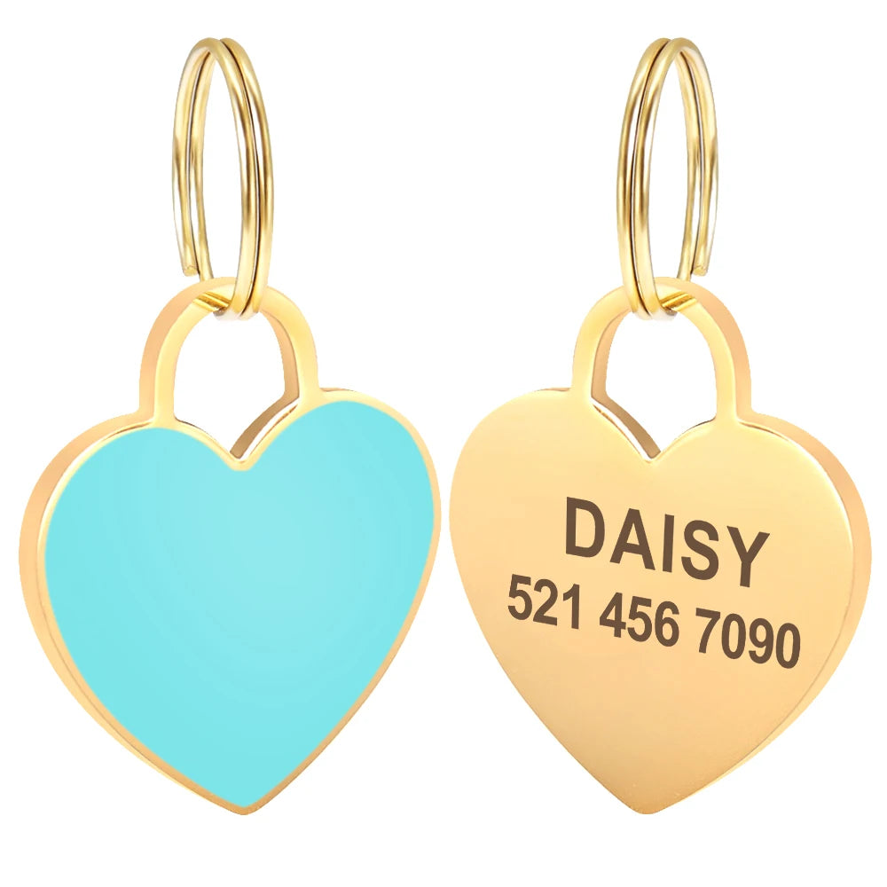 Médaille strass personnalisée pour chien et chat