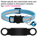 Collier réfléchissant personnalisé pour chat