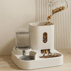 Gamelle automatique avec fontaine à eau intégrée