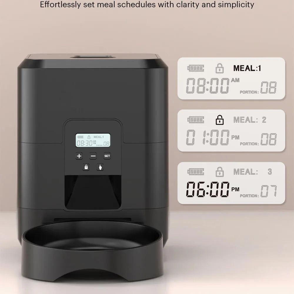 Distributeur de croquettes automatique programmable