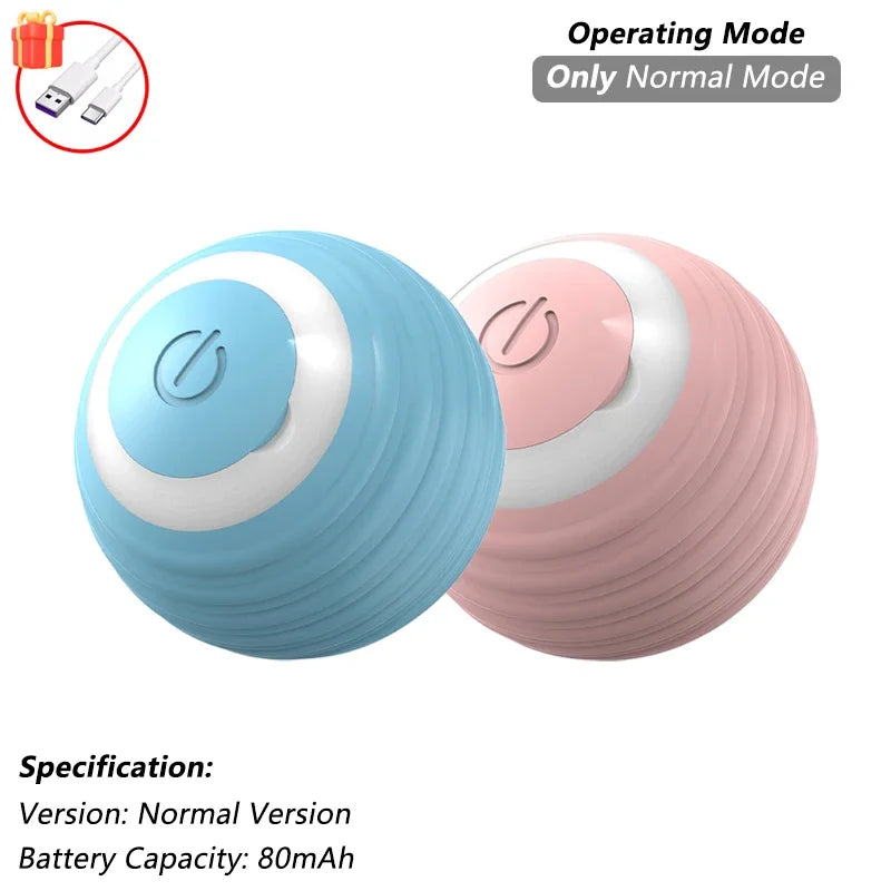 Balle interactive rechargeable pour chat