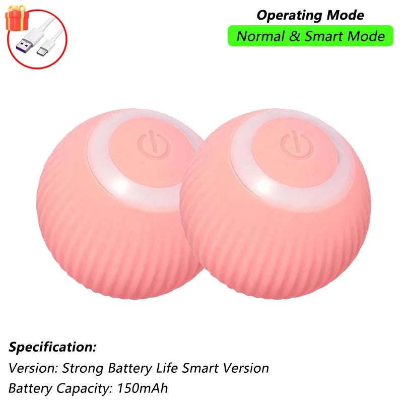 Balle interactive rechargeable pour chat