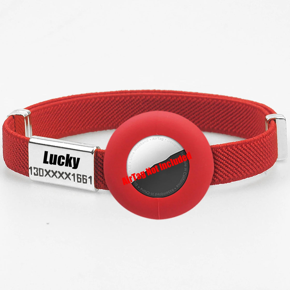 Collier personnalisé pour chat avec support AirTag