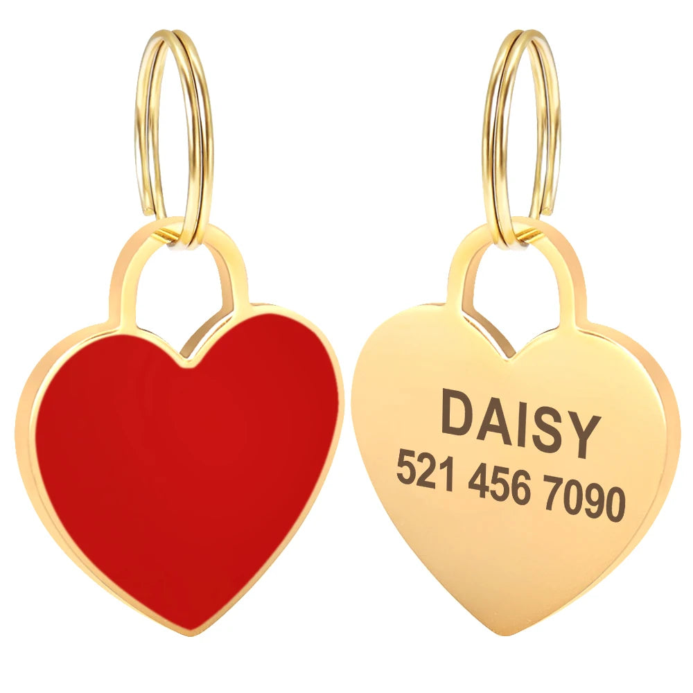 Médaille strass personnalisée pour chien et chat