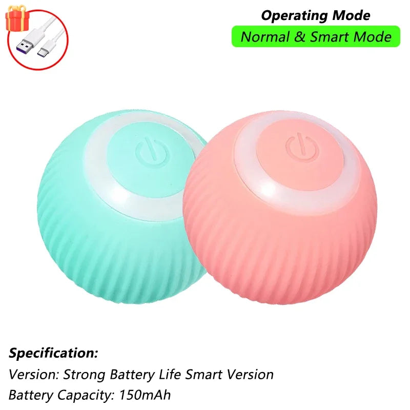 Balle interactive rechargeable pour chat