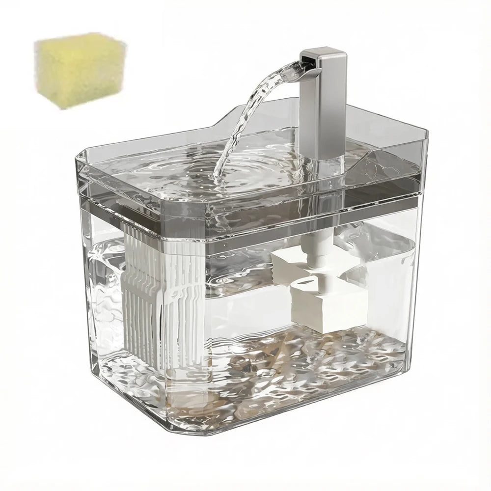 Fontaine à eau filtrante pour chat