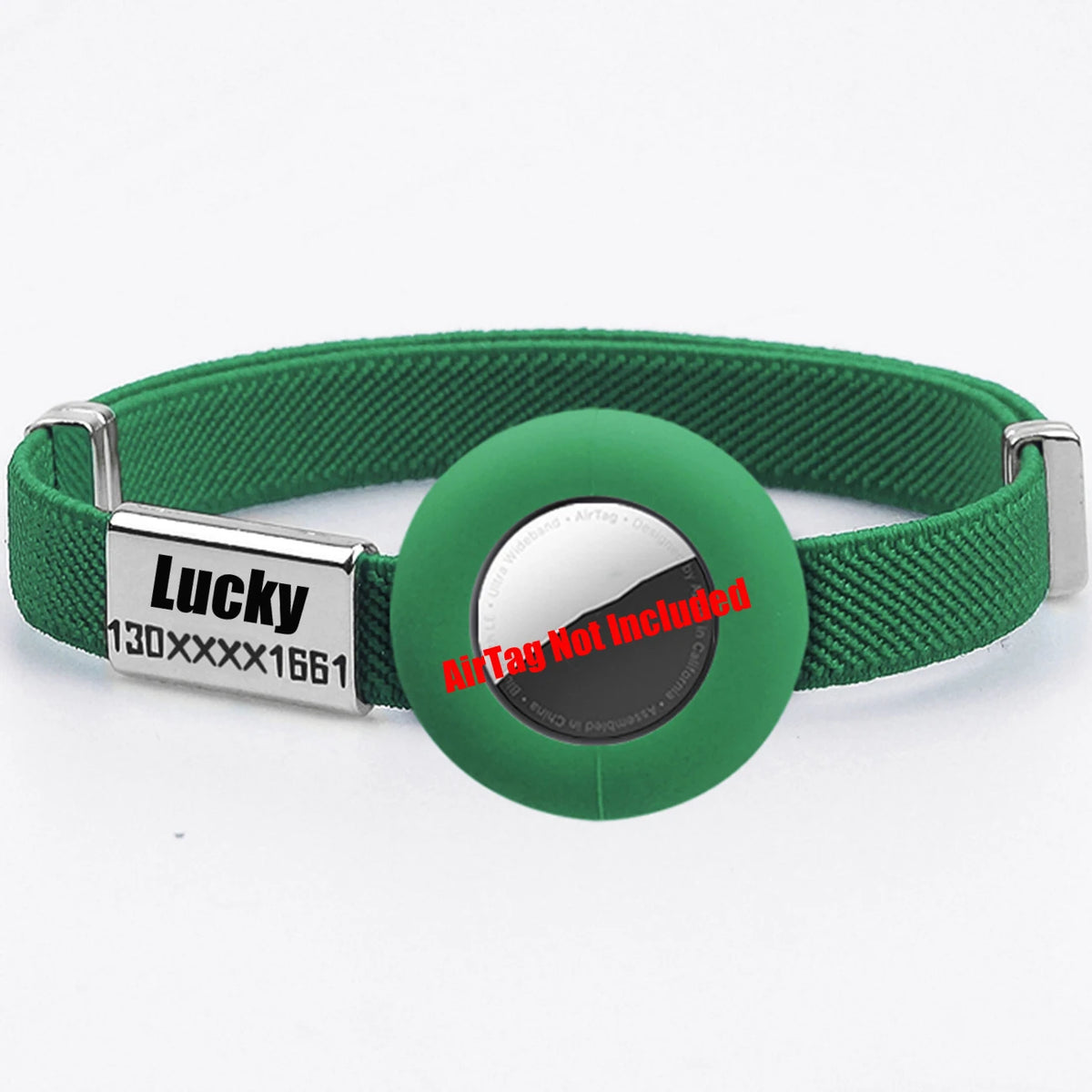 Collier personnalisé pour chat avec support AirTag