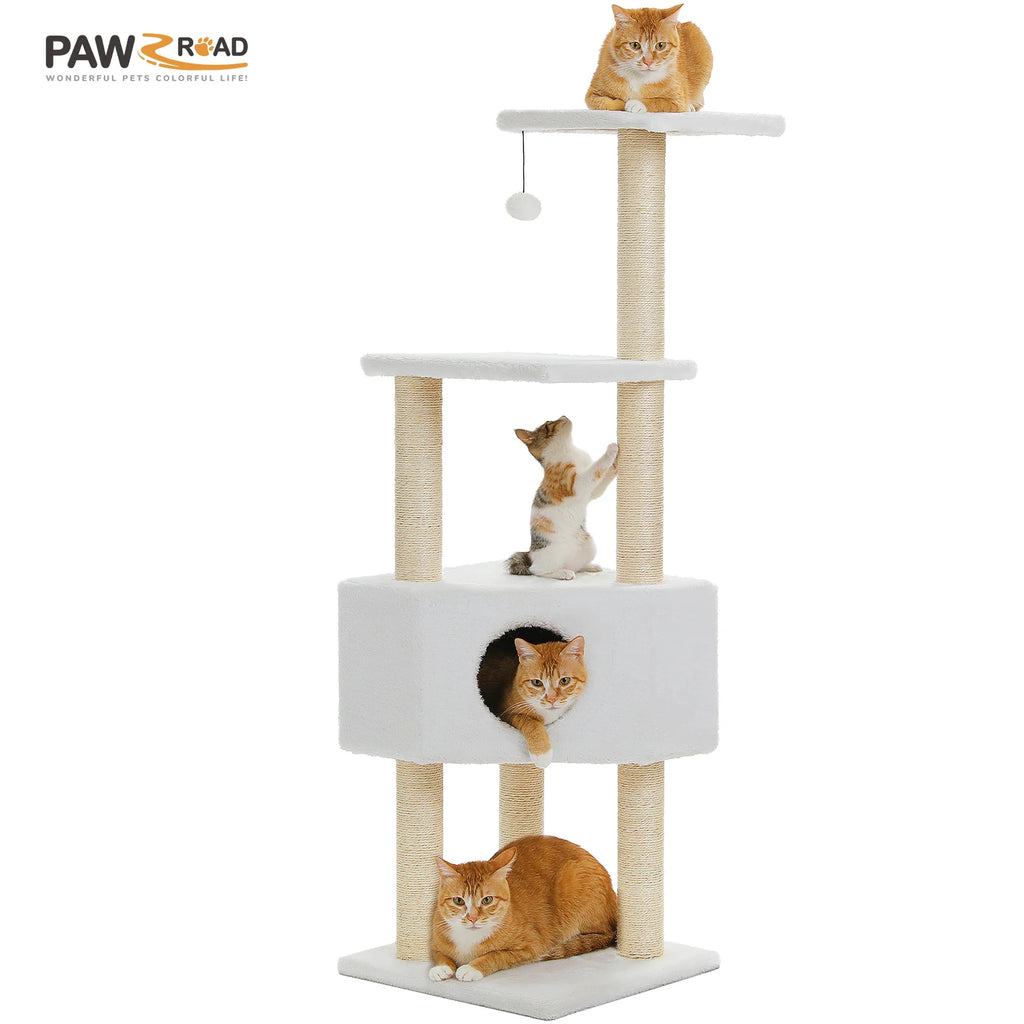 Arbre à chat avec griffoir complet