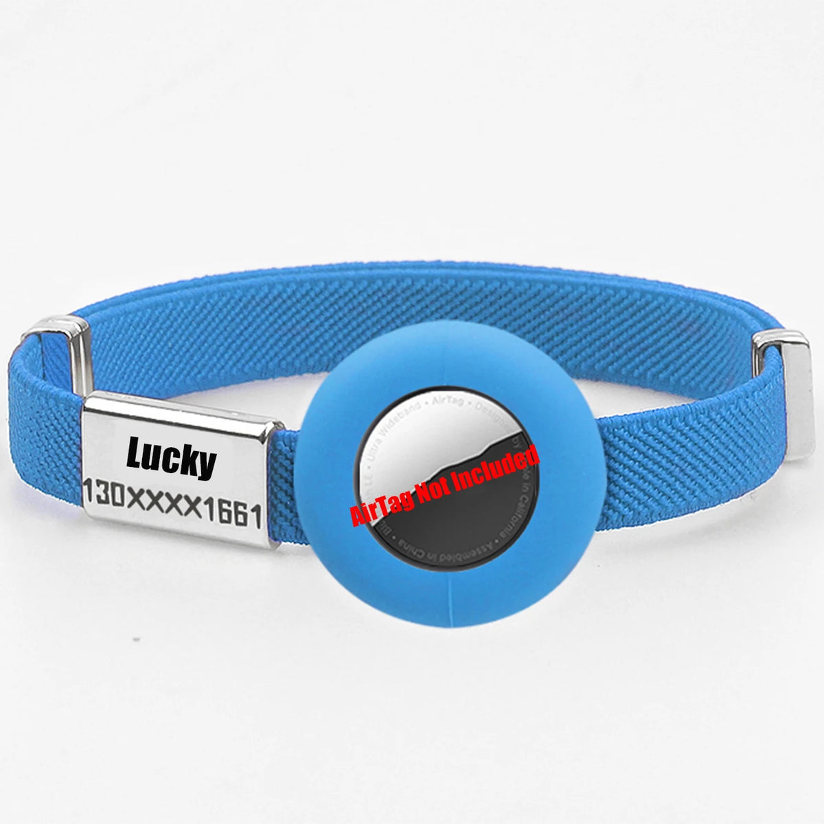 Collier personnalisé pour chat avec support AirTag