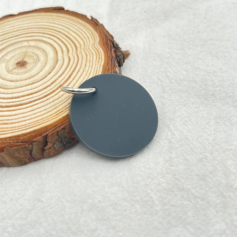 Médaille en silicone personnalisée anti-perte