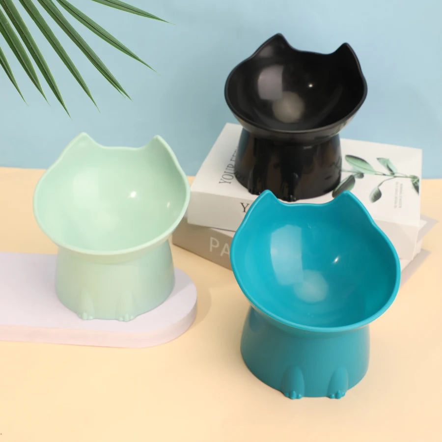 Gamelle surélevée anti-basculement pour chat
