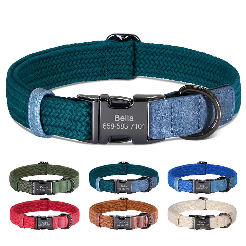 Collier pour chien personnalisé – gravure du prénom