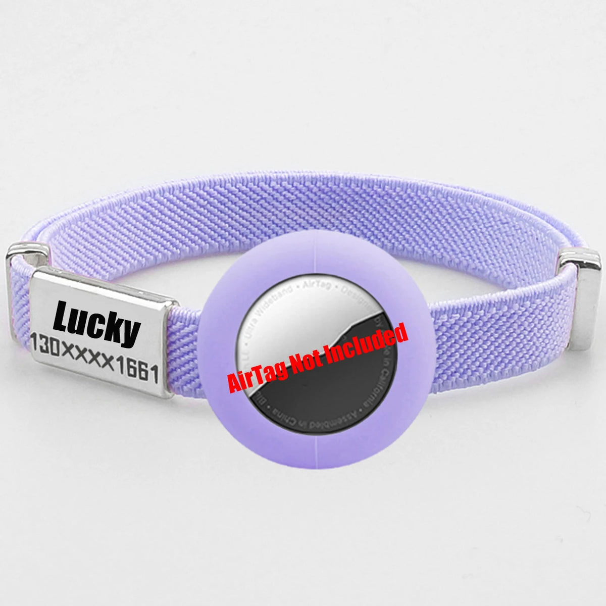 Collier personnalisé pour chat avec support AirTag