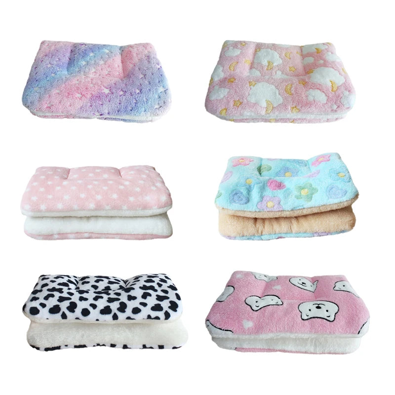 Coussin épais en flanelle pour chien
