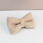 Ensemble collier et laisse en velours Teddy