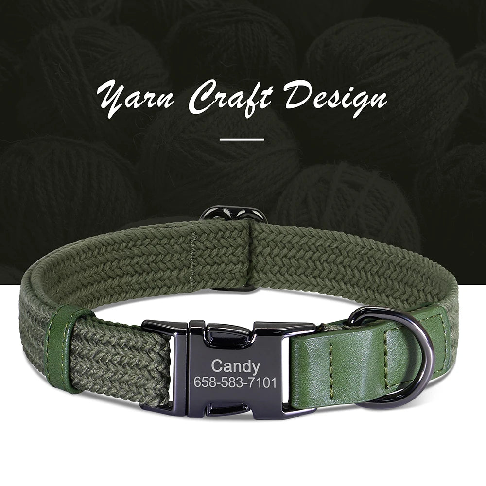 Collier pour chien personnalisé – gravure du prénom