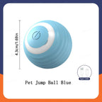 Balle interactive automatique pour chat – rechargeable USB