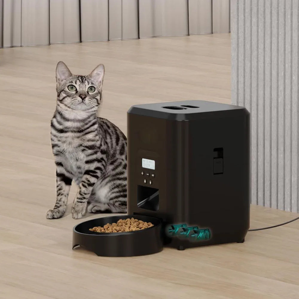 Distributeur de croquettes automatique programmable