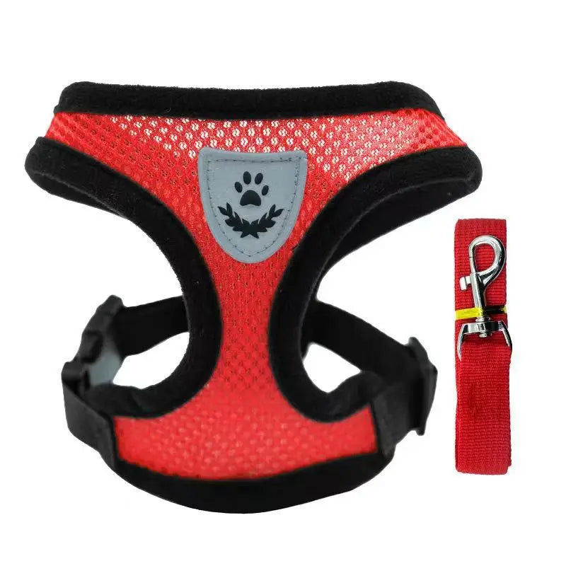 Harnais gilet respirant pour chat