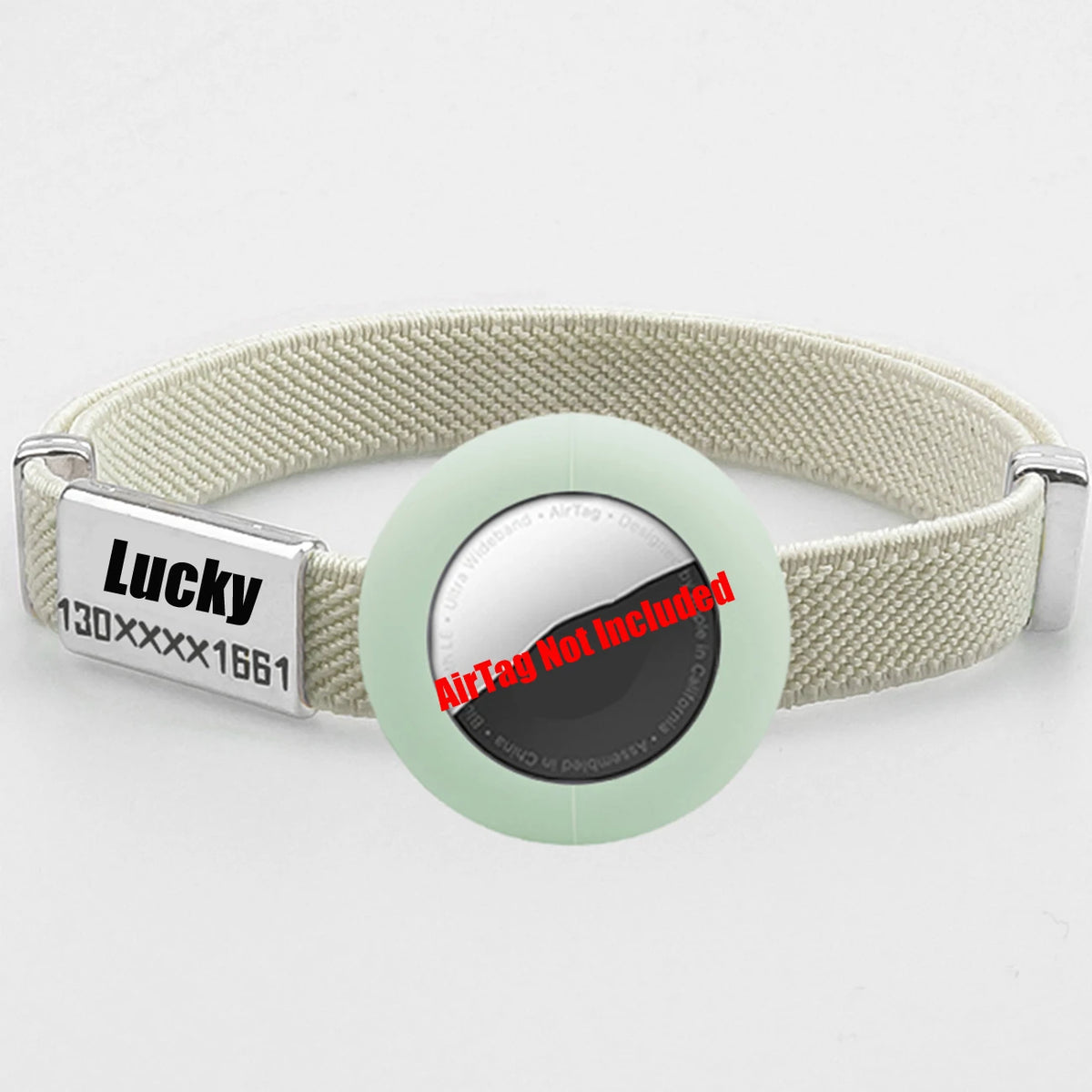 Collier personnalisé pour chat avec support AirTag