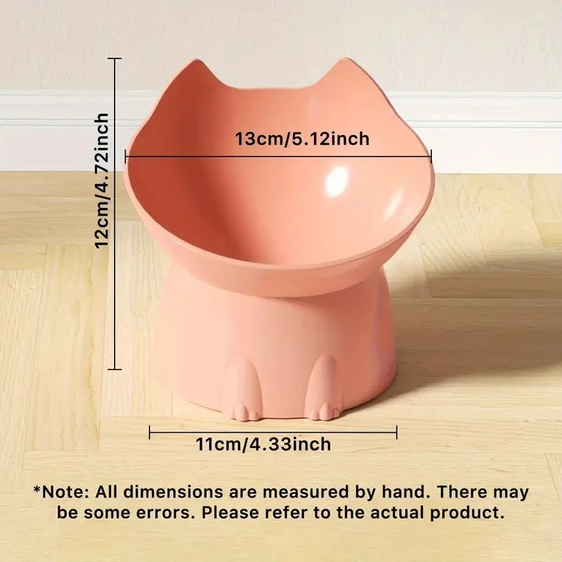 Gamelle surélevée anti-basculement pour chat