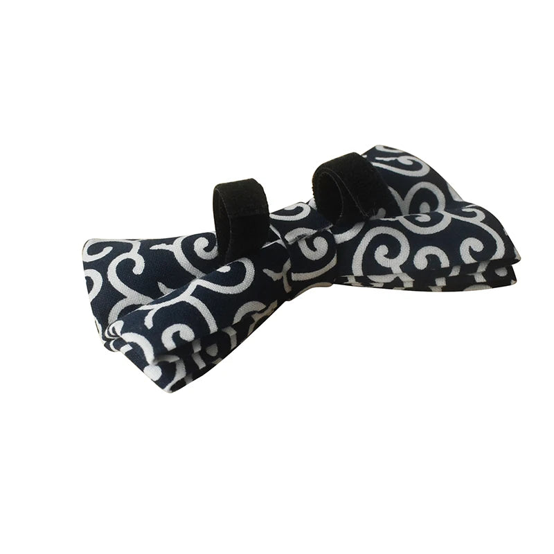 Collier et laisse personnalisés pour chien – nœud gravé