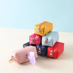 Distributeur de sacs à déjections en cuir PU