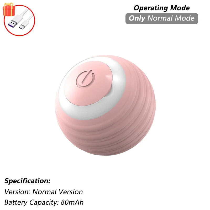 Balle interactive rechargeable pour chat