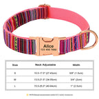 Collier d'identification personnalisé pour chien – gravure gratuite