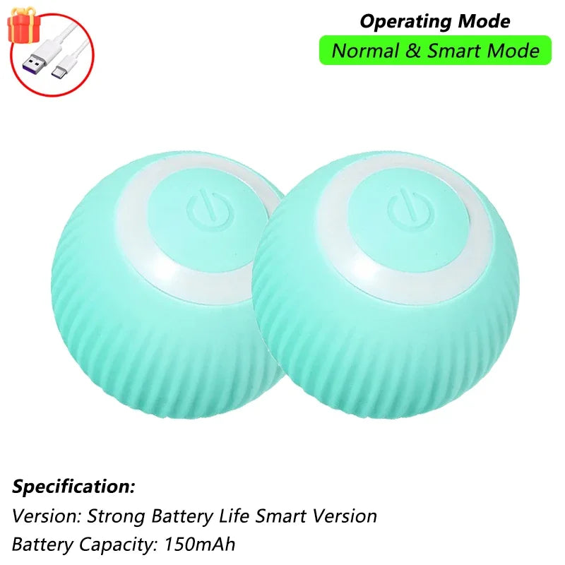 Balle interactive rechargeable pour chat