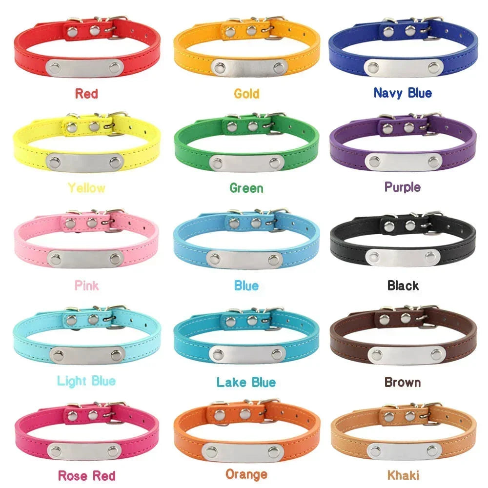 Collier personnalisé pour chien – prénom gravé anti-fugue