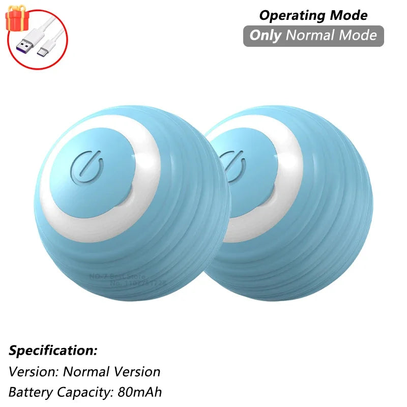 Balle interactive rechargeable pour chat