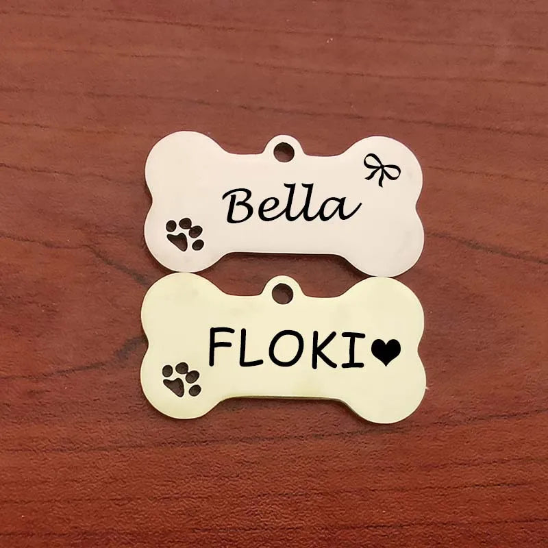 Médaille porte-clés personnalisée pour animal