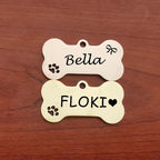 Médaille porte-clés personnalisée pour animal