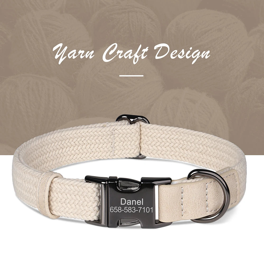 Collier pour chien personnalisé – gravure du prénom