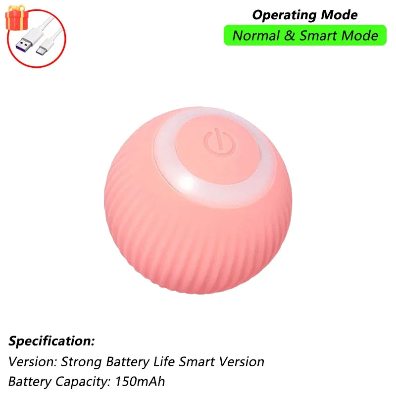 Balle interactive rechargeable pour chat