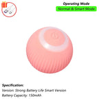 Balle interactive rechargeable pour chat