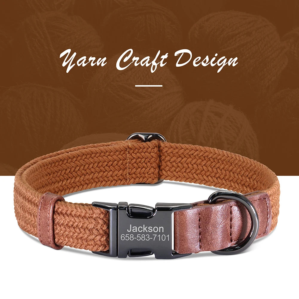 Collier pour chien personnalisé – gravure du prénom